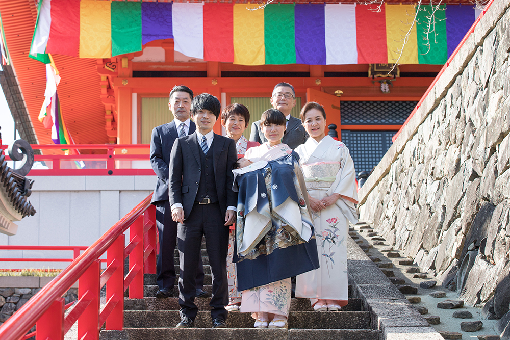 中山寺前お宮参り・お礼参り